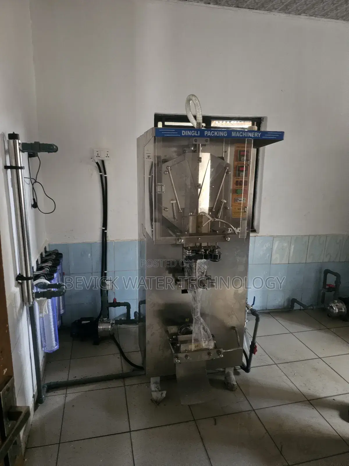 Small Scale Pure Water Factory Setup