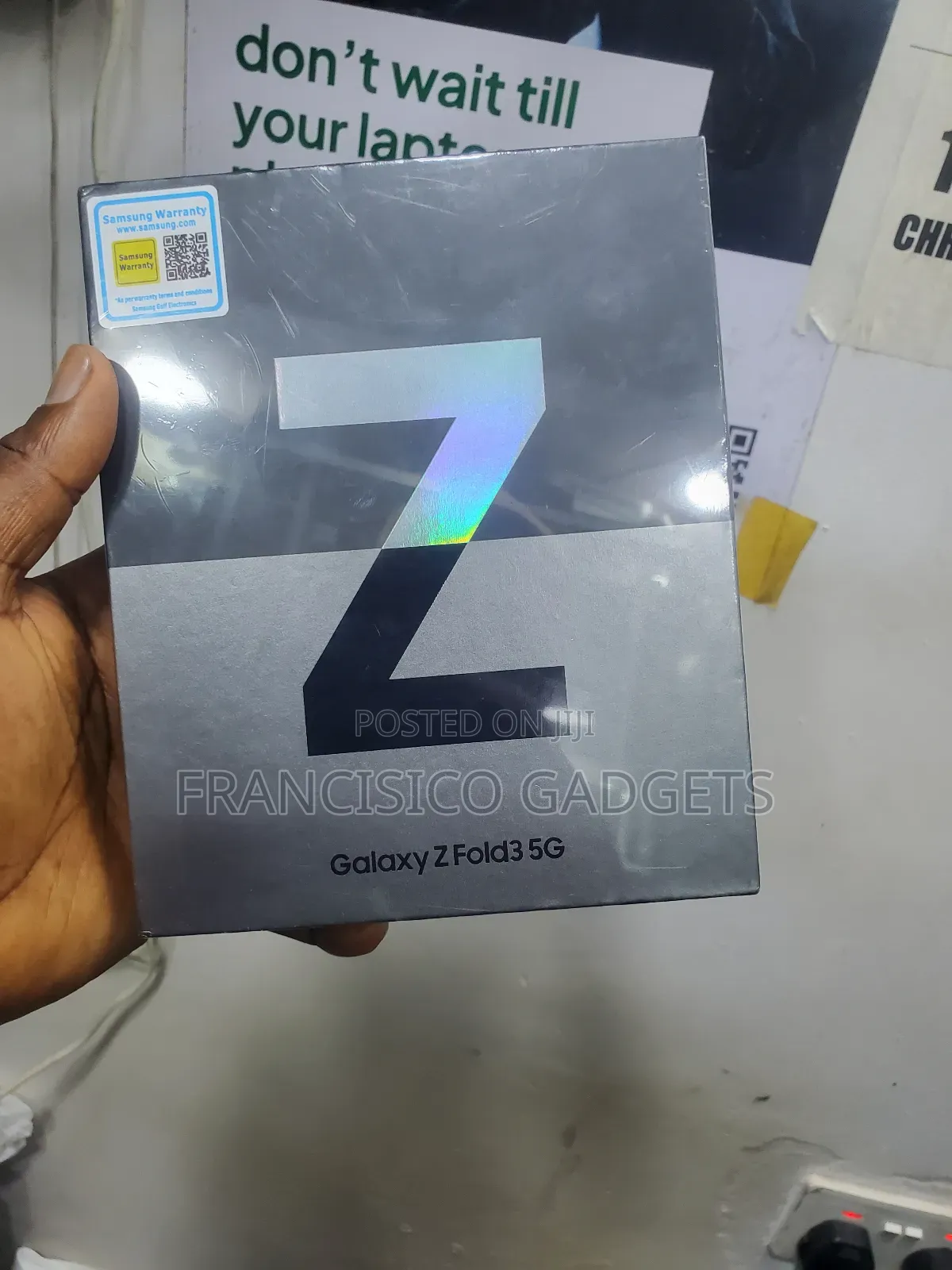 New Samsung Galaxy Z Fold3 5G 256 GB Black
