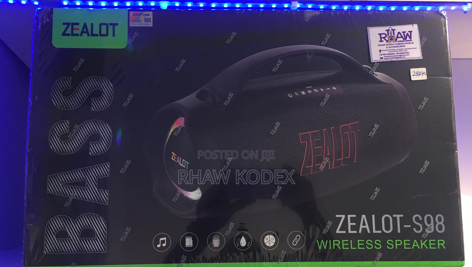 Zealot S98 Wireless Speaker 160wt