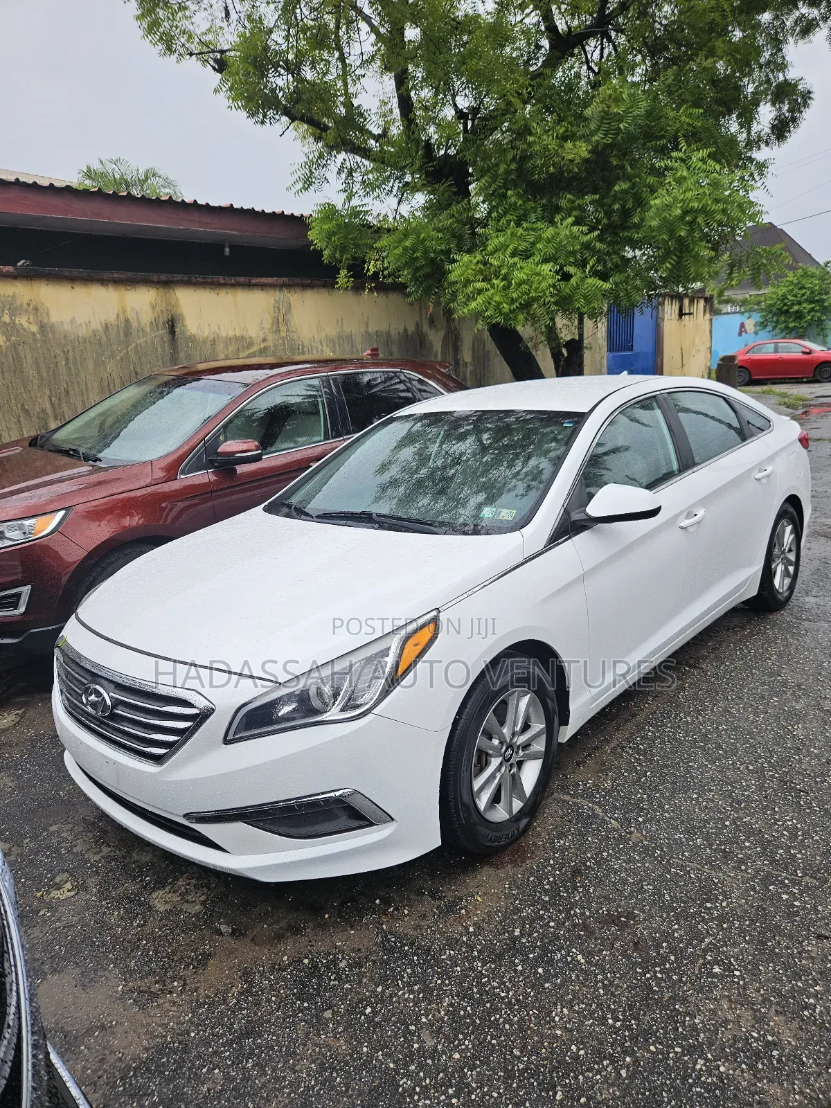 Hyundai Sonata SE 4dr Sedan (2.4L 4cyl 6A) 2015 White