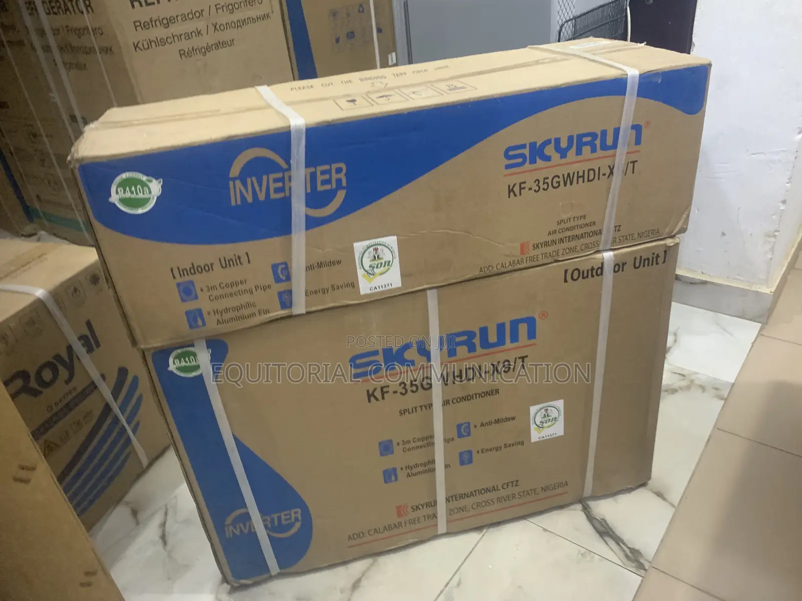 Skyrun Split Unit Ac 1.5hp Inverter – Model Kf-35gwhdi-X9/T