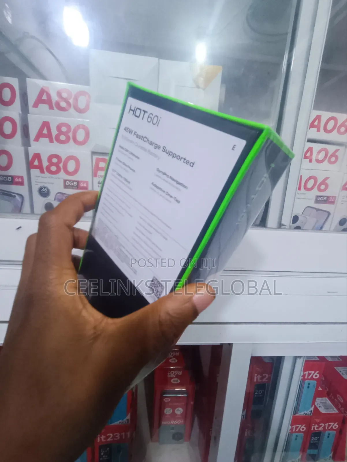 New Infinix Hot 50i 128 GB Black