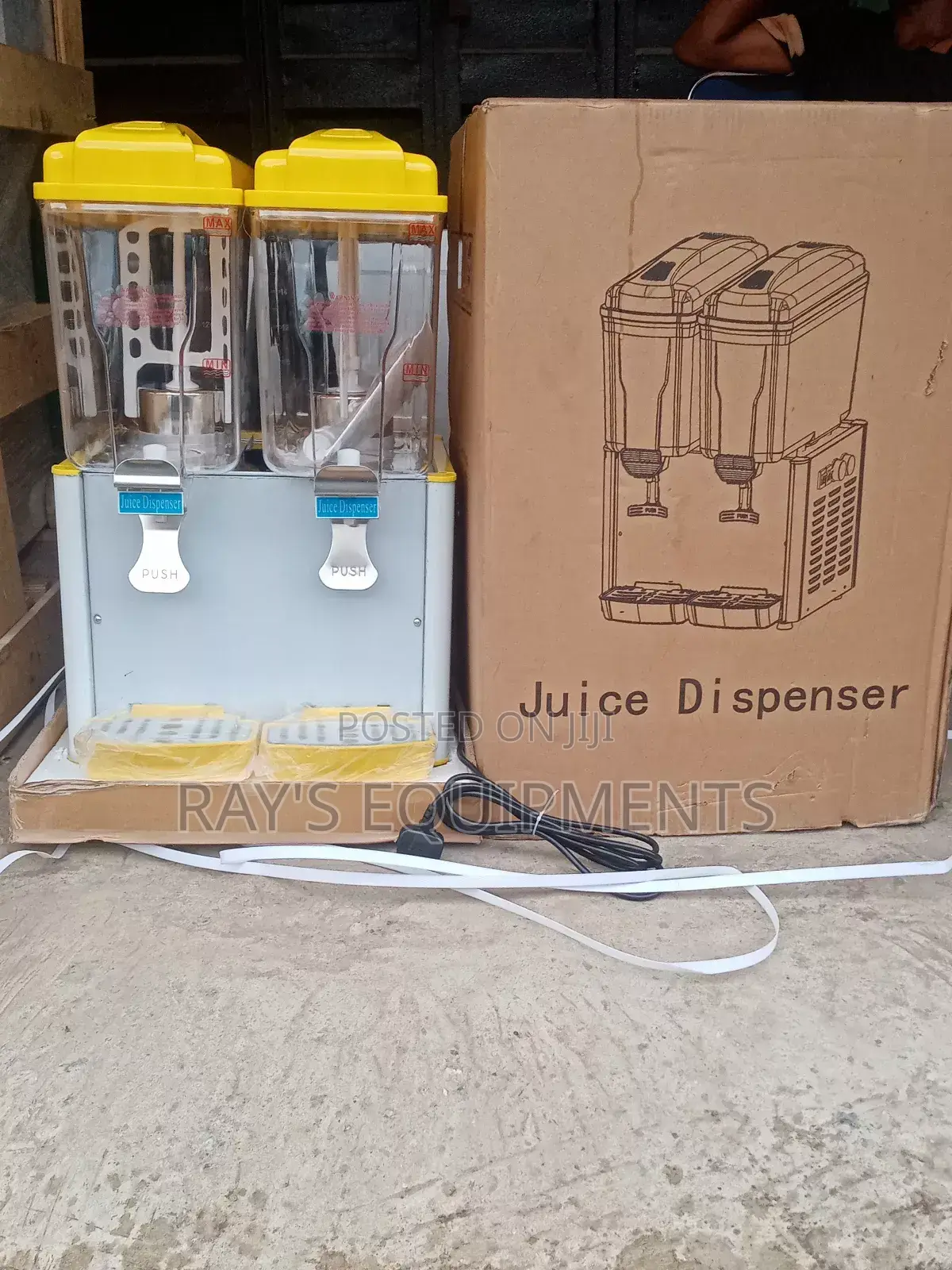 2 Tank Juice Dispenser
