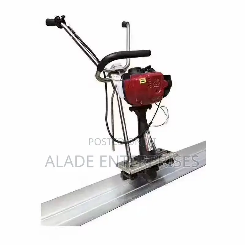 Road Concrete Screed Vibrator Levelling Machine Gasoline 2m