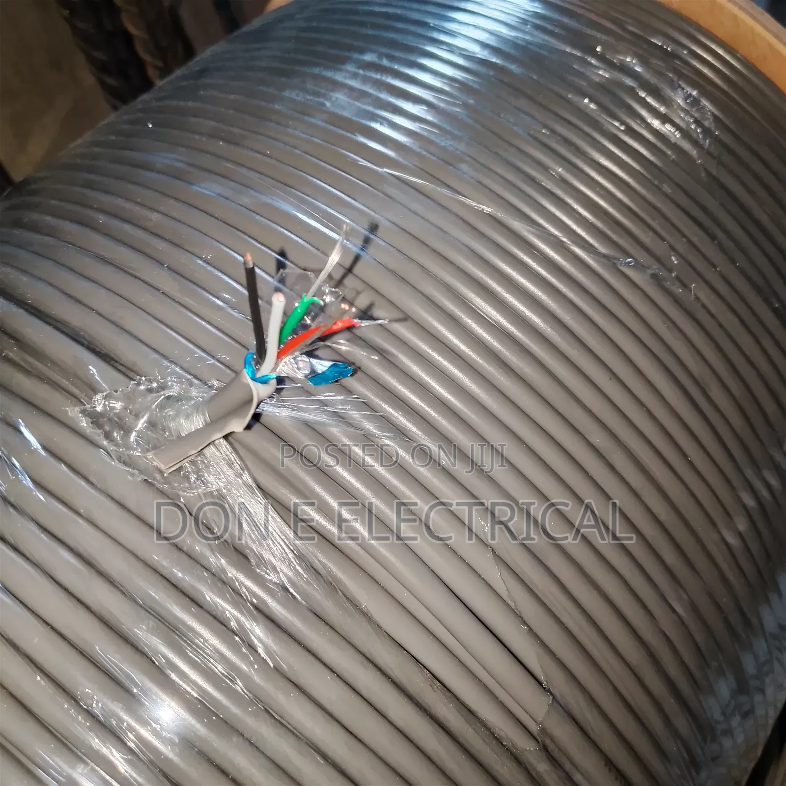 0.6mm 4core 22awg Shielded Cable Pure Copper