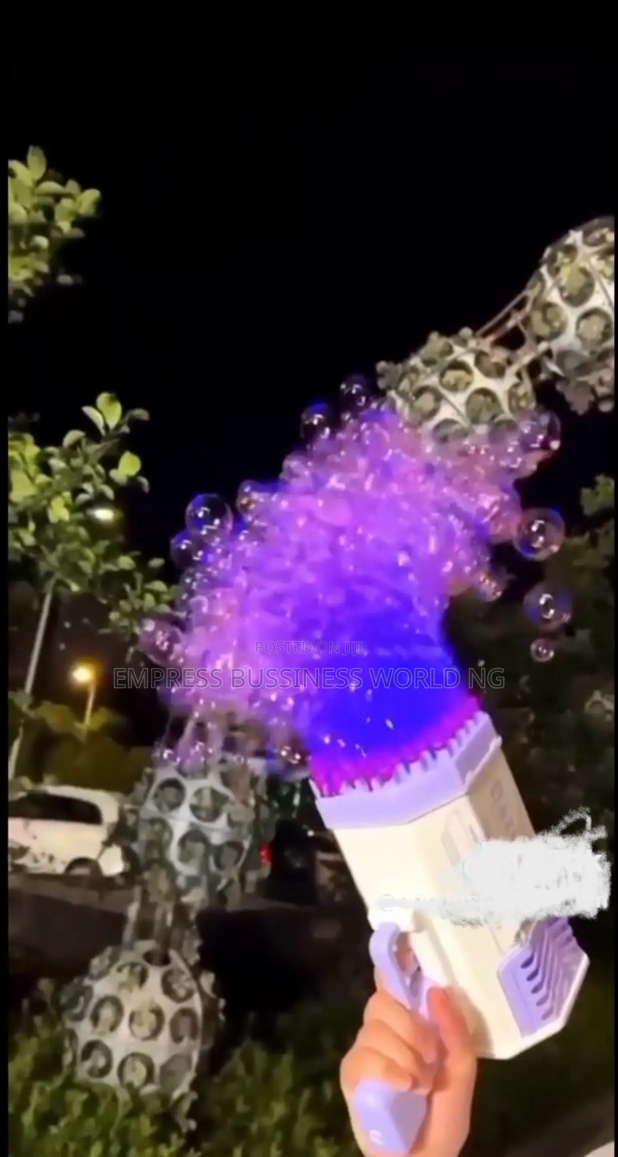 Kid’S Bubble Gun Machine -69 Holes