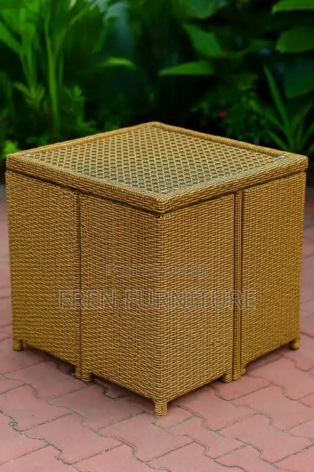 Rattan Chairs With Canter Table