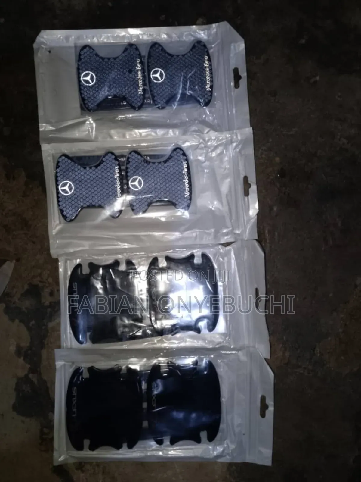 Mercedes Benz Inner Door Stickers
