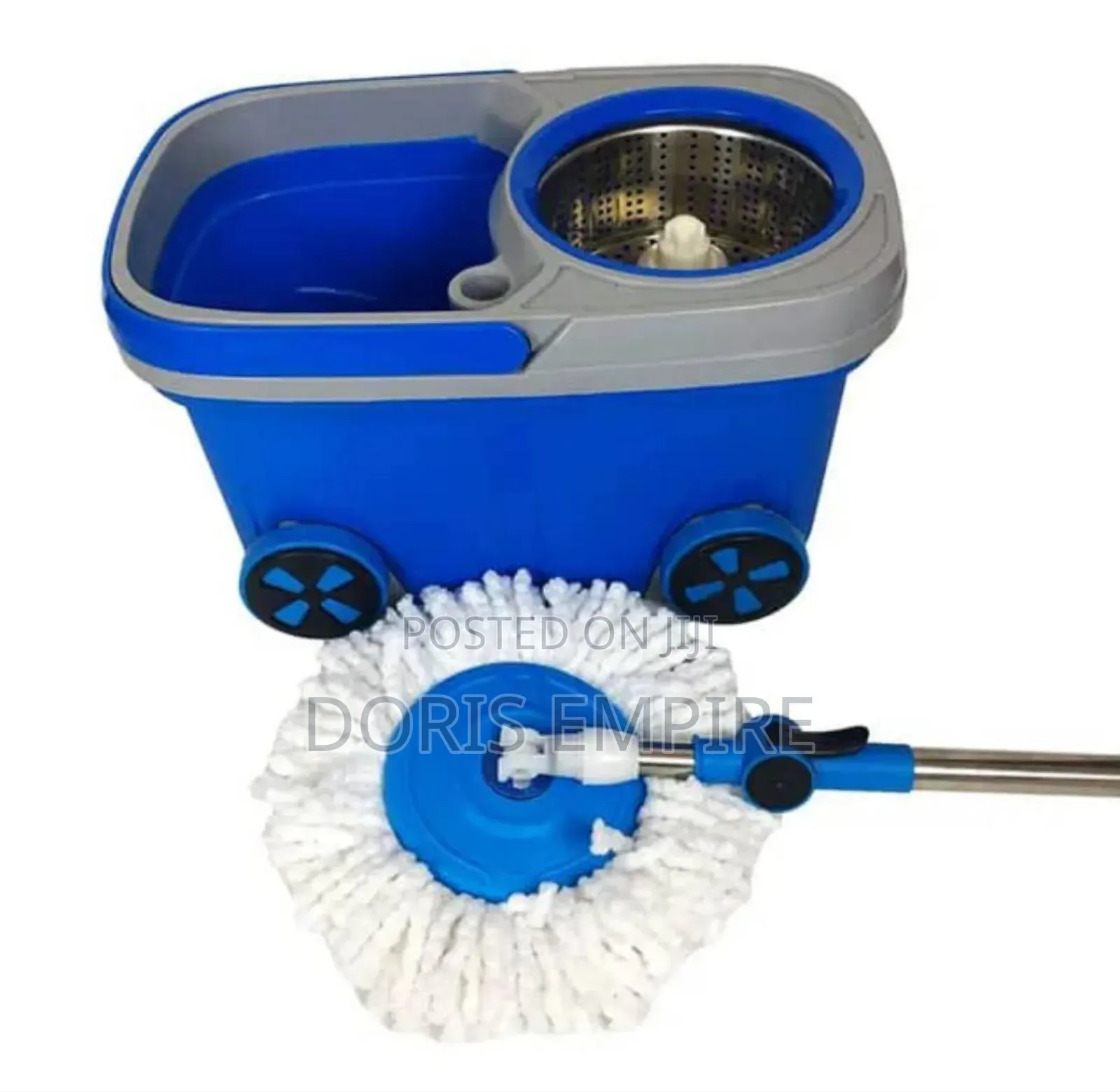 Qaulity 360 Rotating Microfibre Magic Mop and Quality Bucket