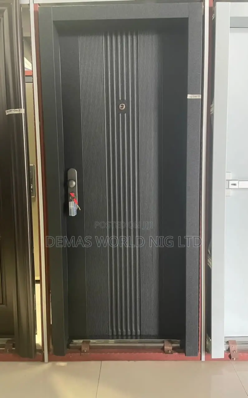 Black Steel Door