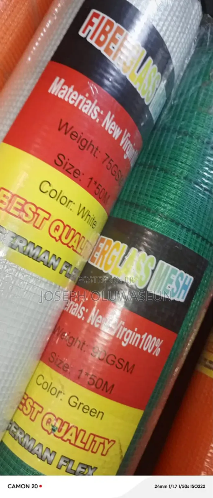 Original Fiberglass Mesh Net