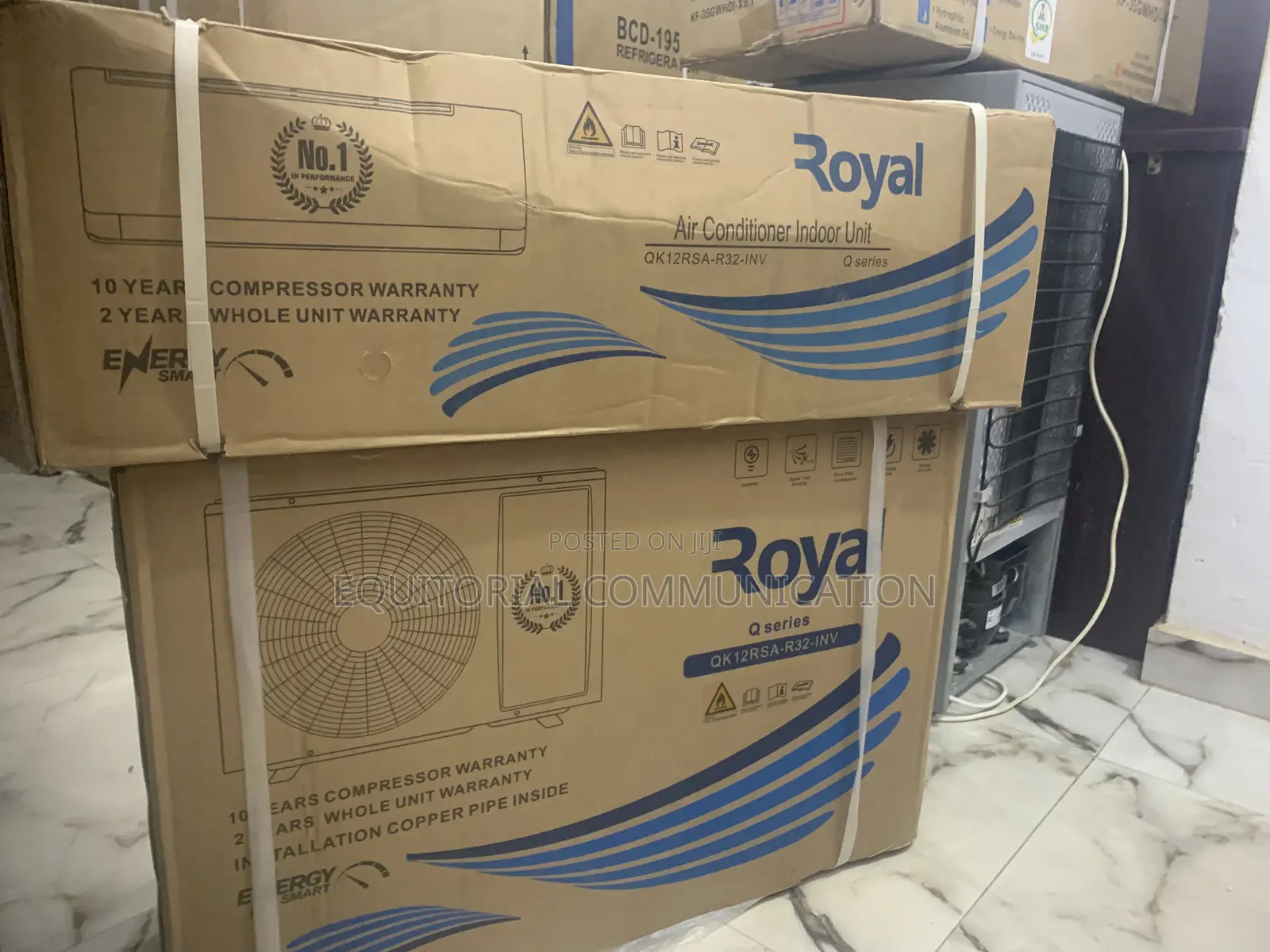 Royal 1.5hp Inverter Ac – Qk12rsa-R32-Inv Turbo Cooling
