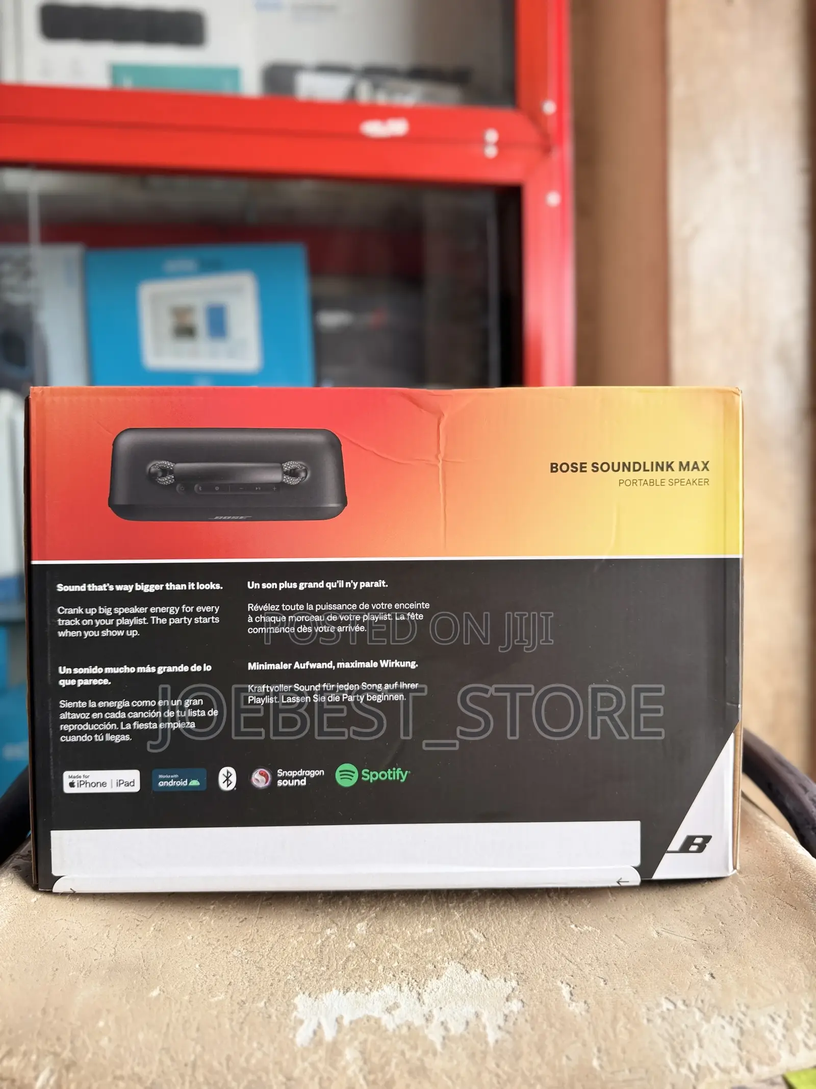Bose Soundlink Max Portable Speaker