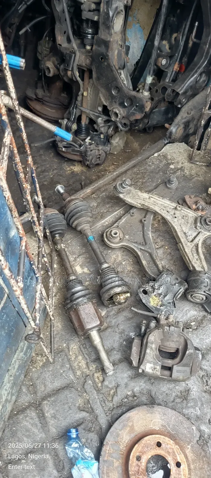 Complete Back Beam Ford Fusion 2014 Model