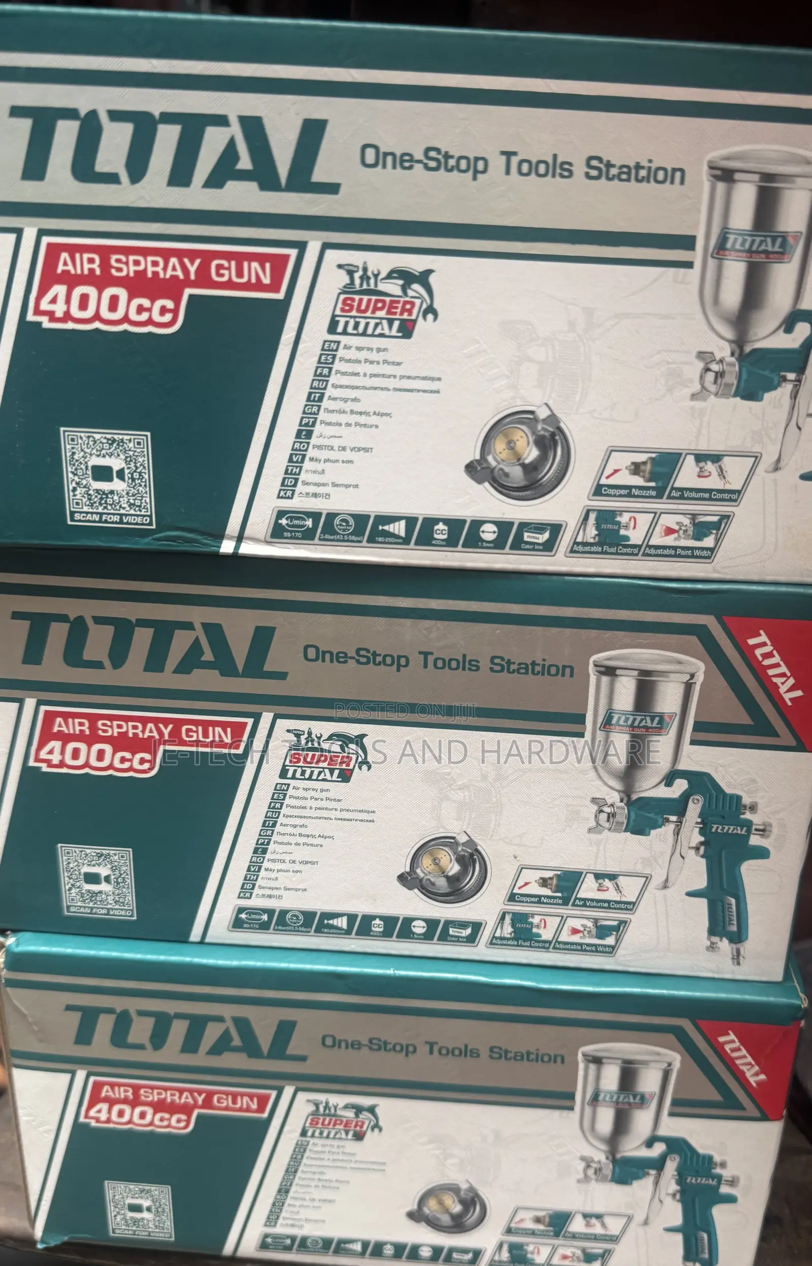 Super Total Air Spray Gun Machine 400cc.