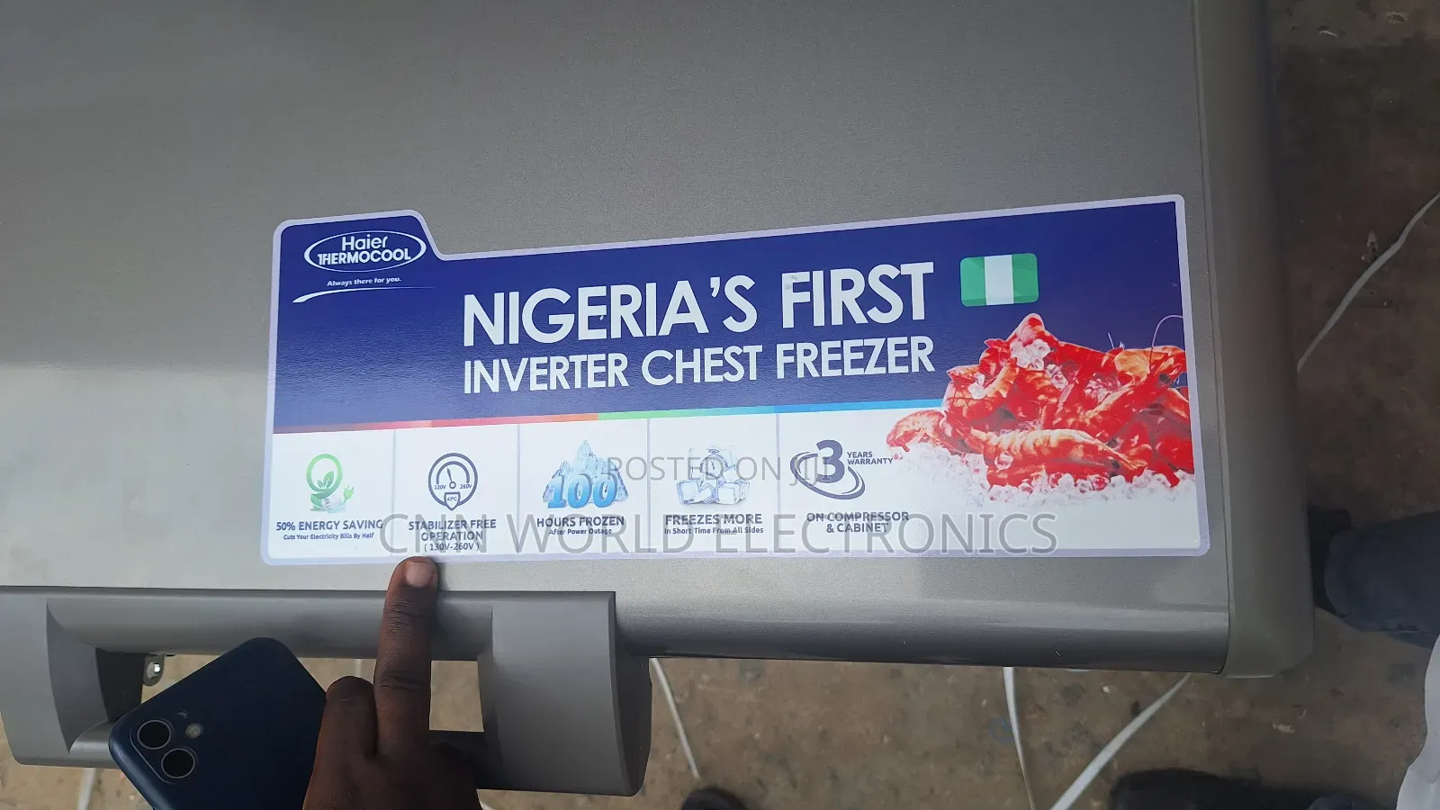 New Haier Thermocool 519l Inverter (2door) For Business 3yrs