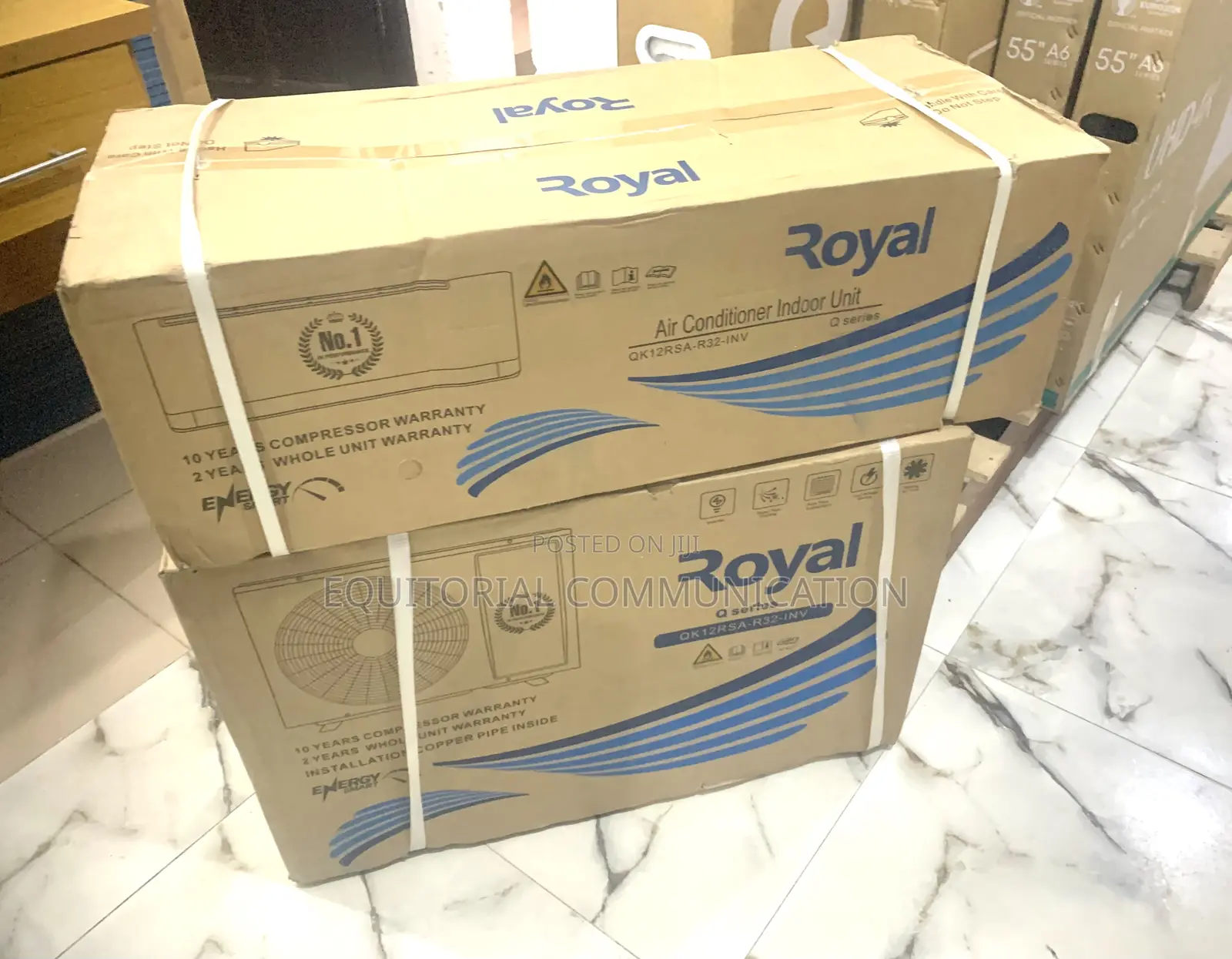 Quiet Operation – Royal 1.5hp Inverter Air Conditioner