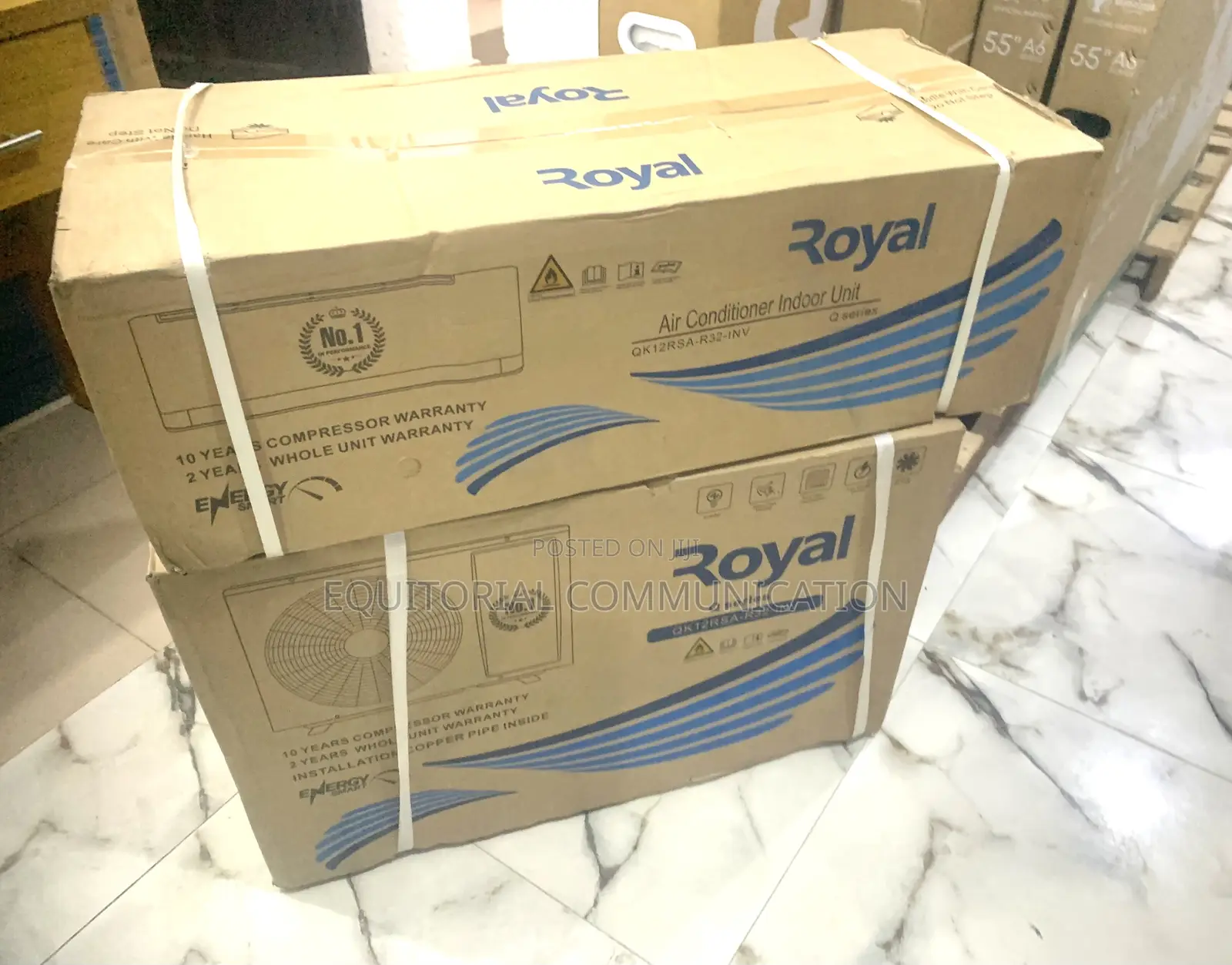 Quiet Operation – Royal 1.5hp Inverter Air Conditioner