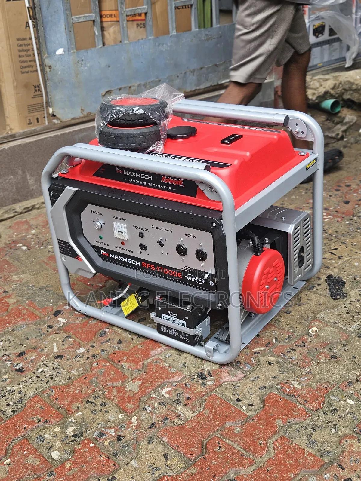 Maxmech 12.5kva Petrol Generator 100%Copper Now Available