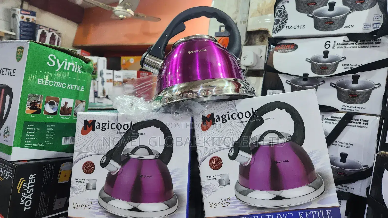 Magicook 4l Whistling Kettle