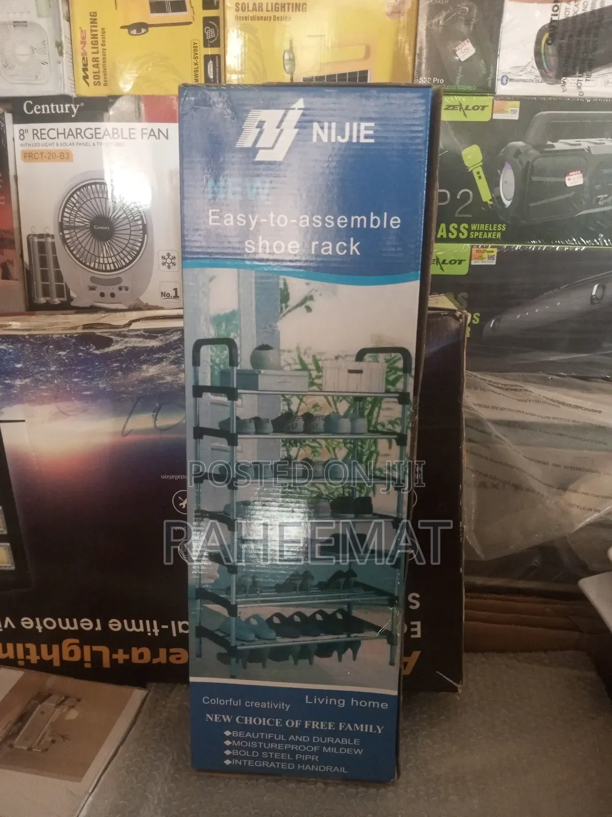 Nijie Easy to Assemble Shoe Rack
