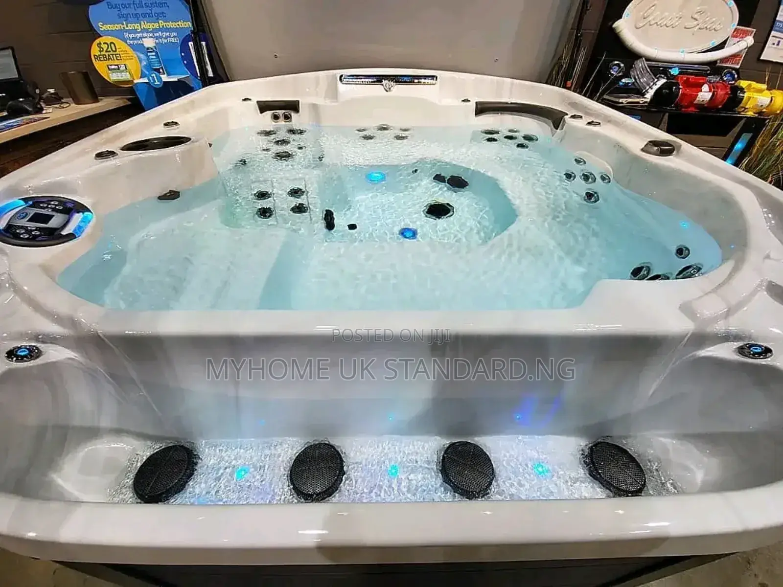 Coast Spas Hot Tub Jacuzzi White 