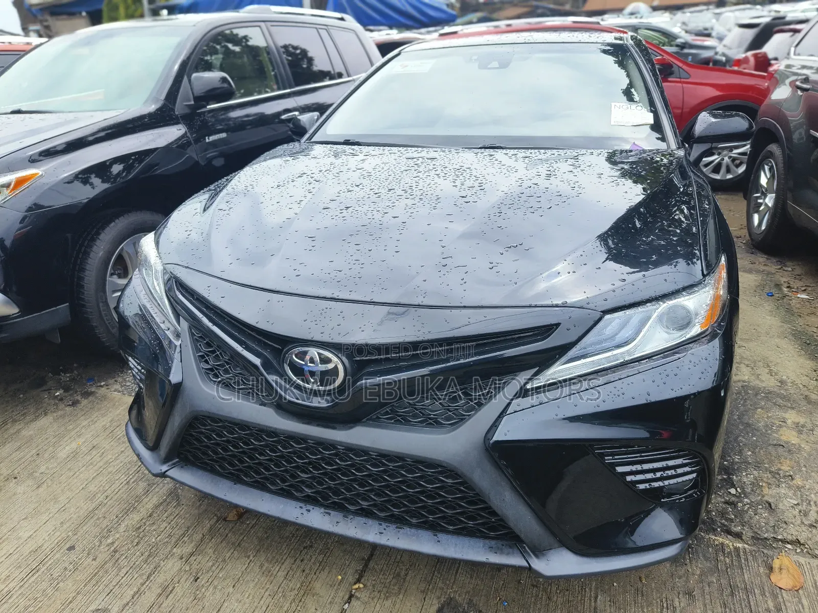 Toyota Camry SE (2.5L 4cyl 8A) 2019 Black