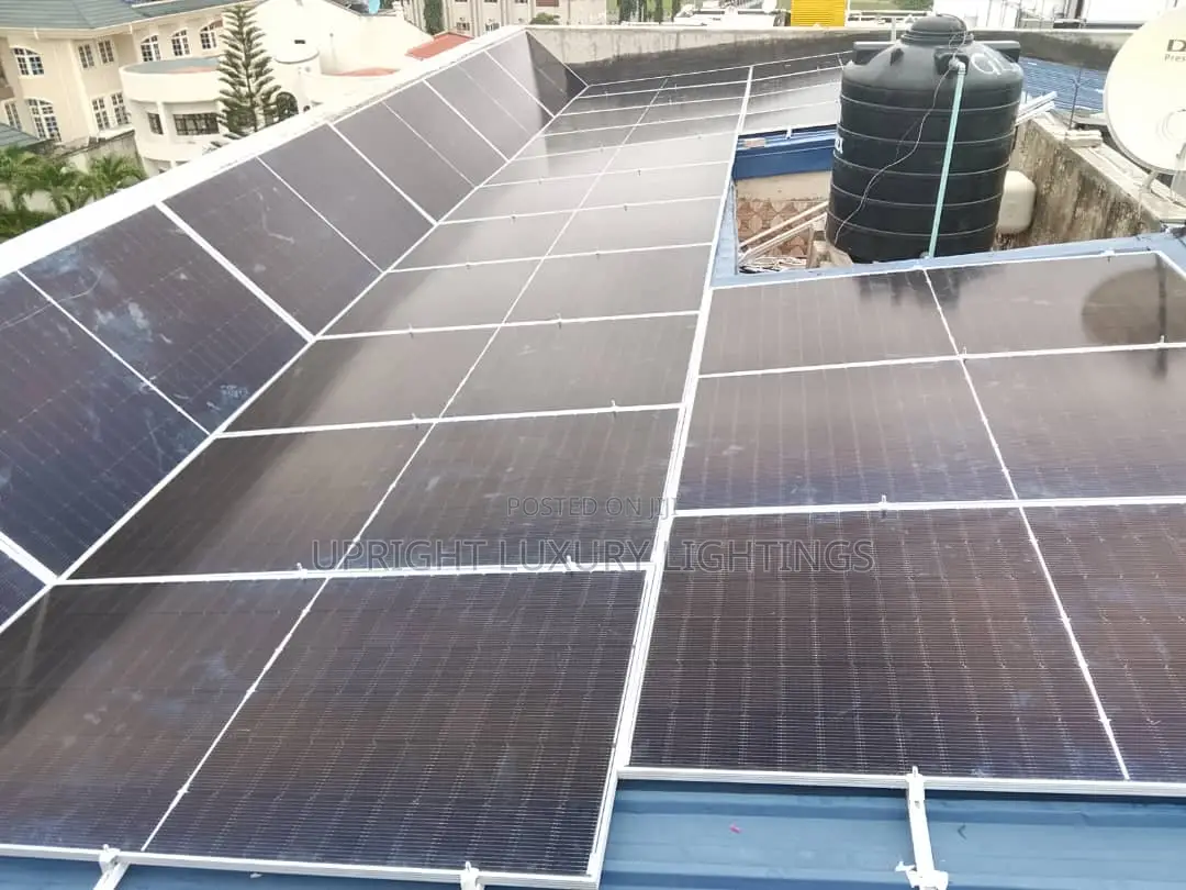 20kva Setup With 35kwh Lithium Battery Backup 24pcs of Pan