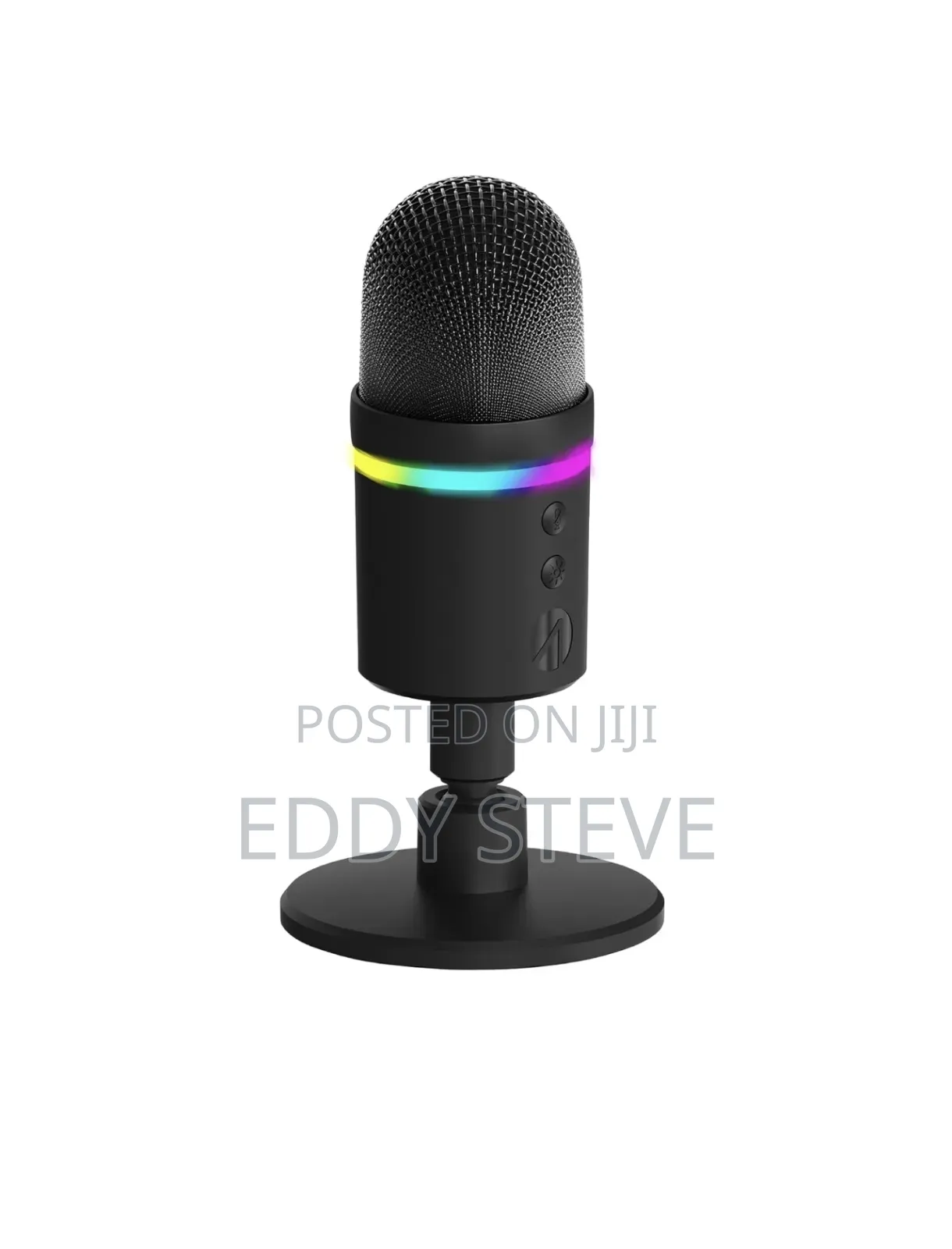 Stealth Light-Up Led Usb Streaming Microphone