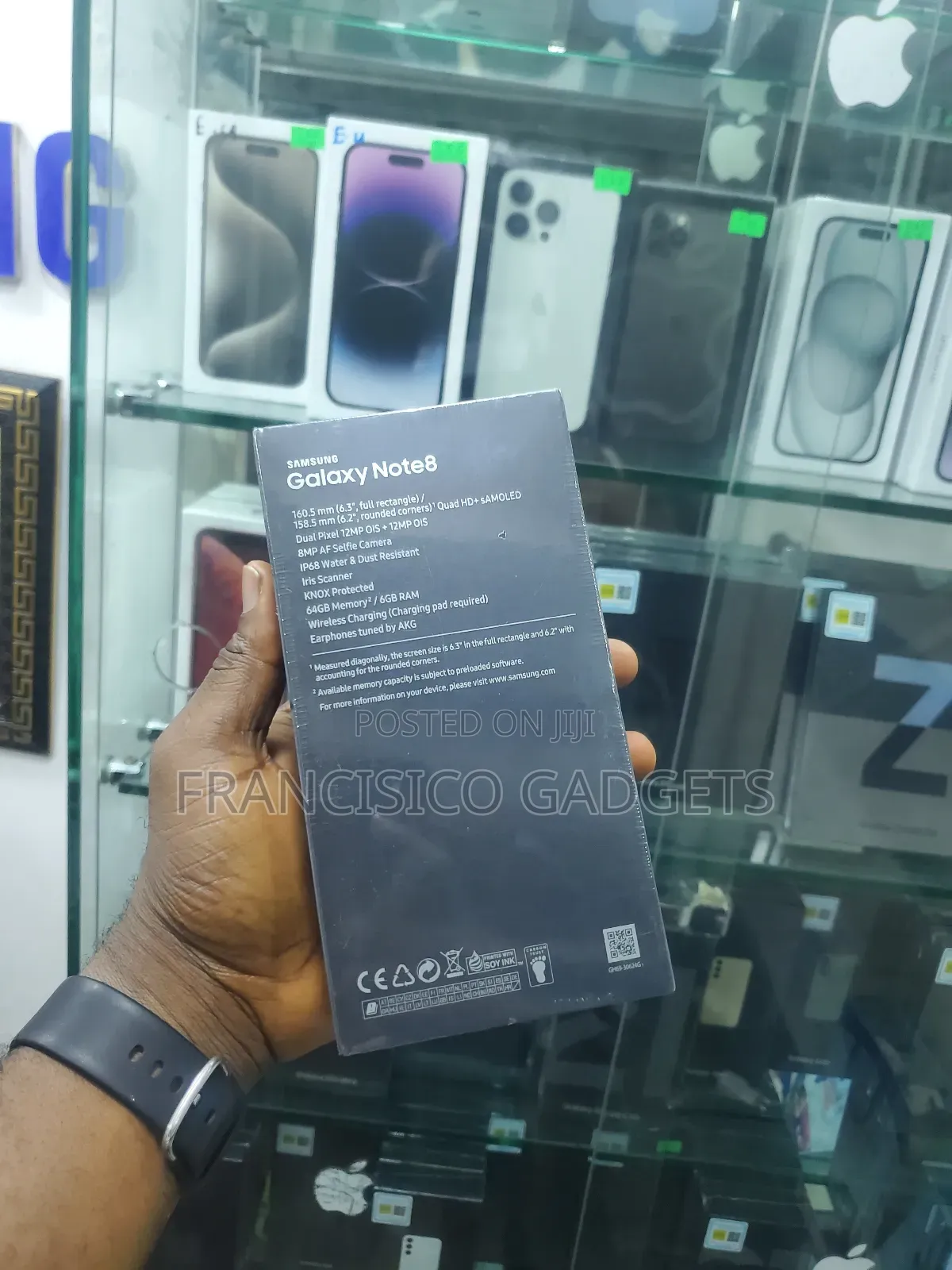 New Samsung Galaxy Note 8 64 GB Black