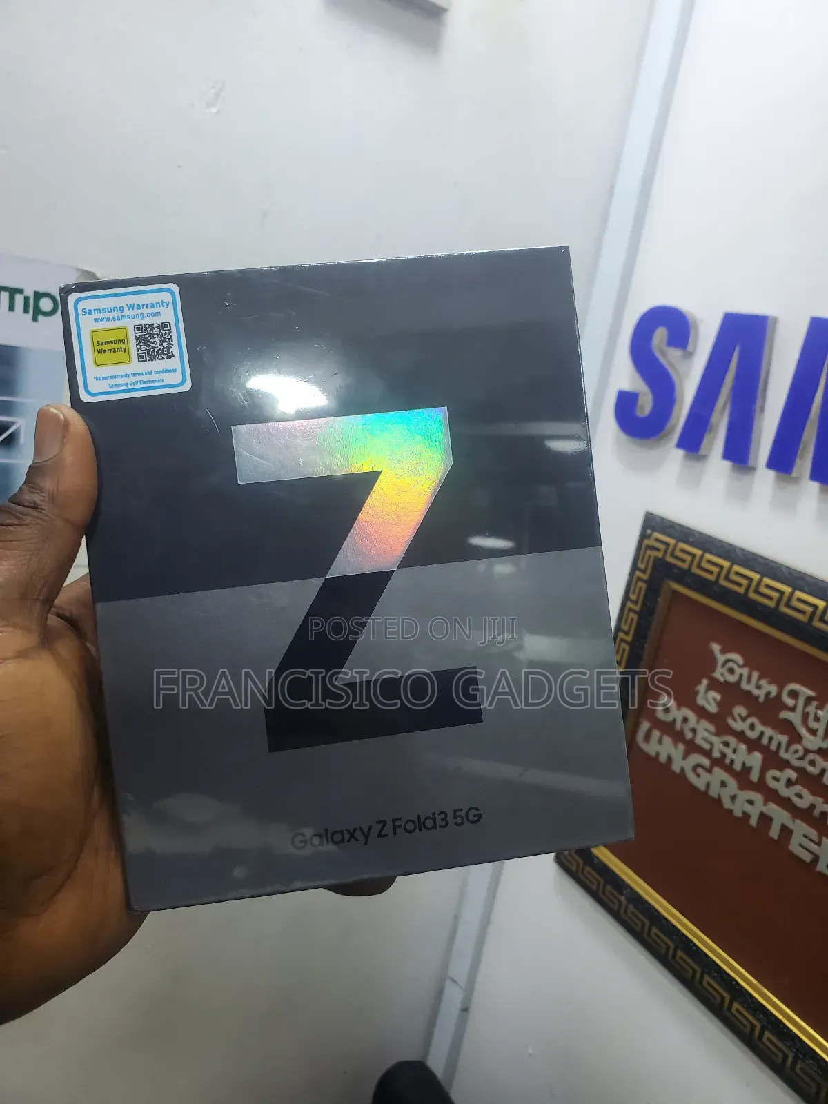 New Samsung Galaxy Z Fold 3 256 GB Silver