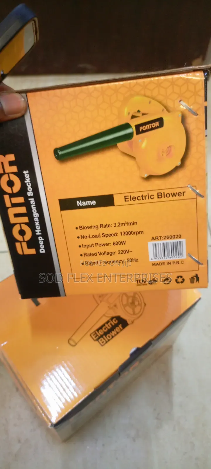 600w Fonton Electric Air Blower
