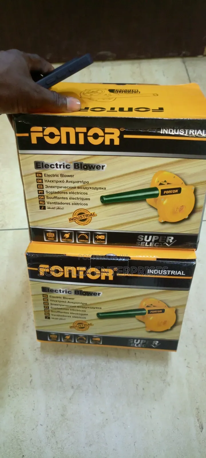 600w Fonton Electric Air Blower
