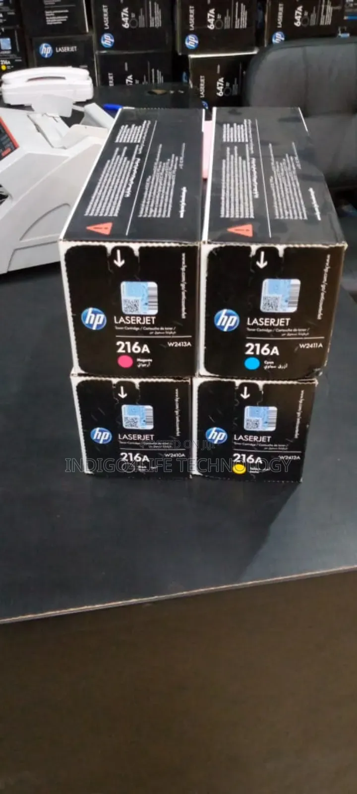 216a Hp Laserjet Toner Black Magenta Cyan Yellow