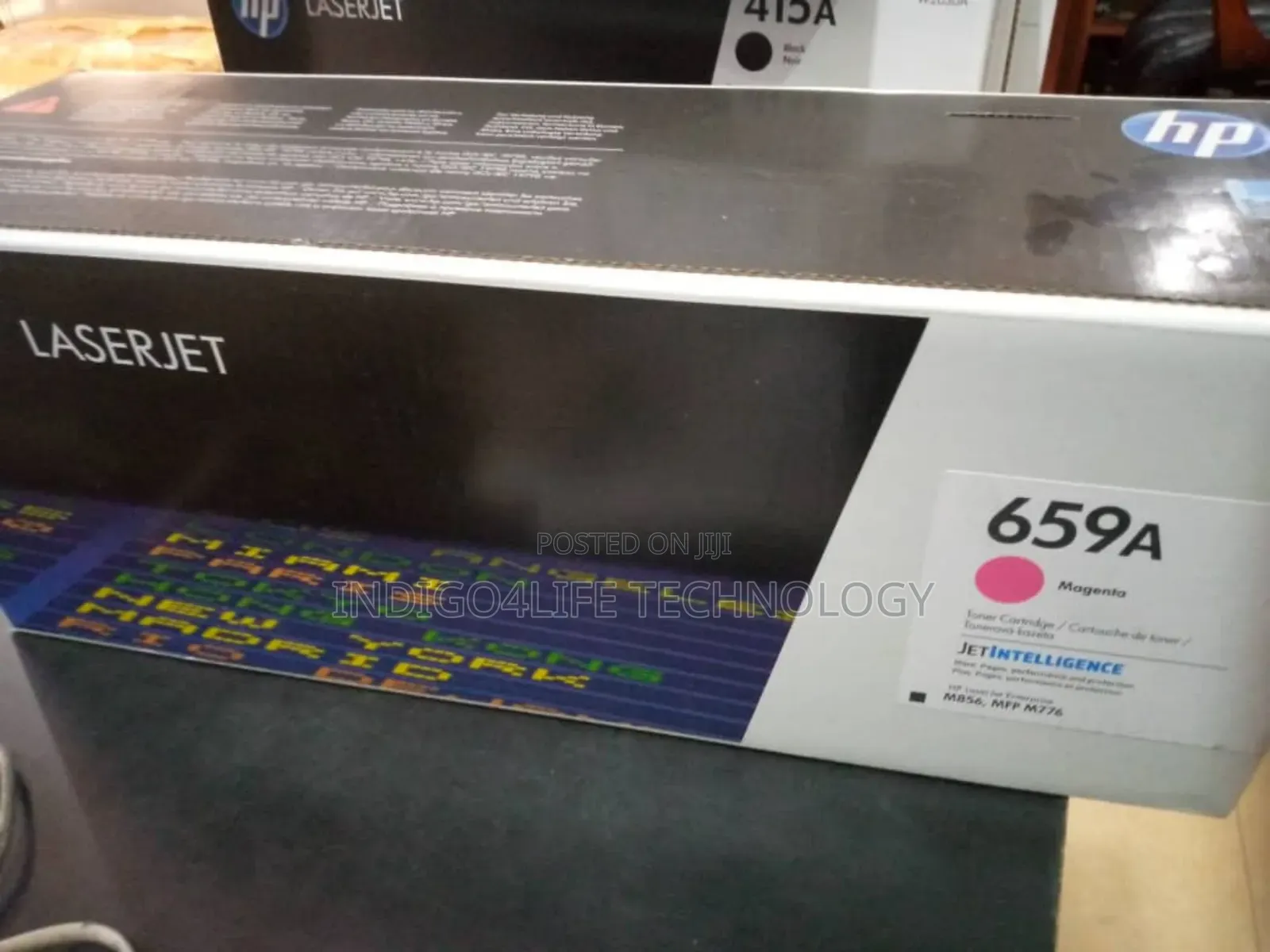 Hp 659a Laserjet Toner Black Cyan Magenta Yellow