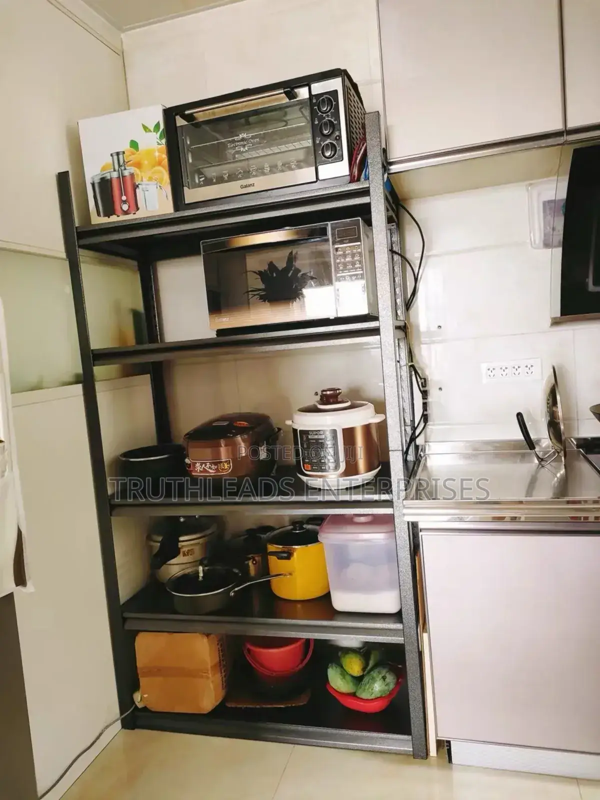 Iron Horse Riveted Metal Shelving