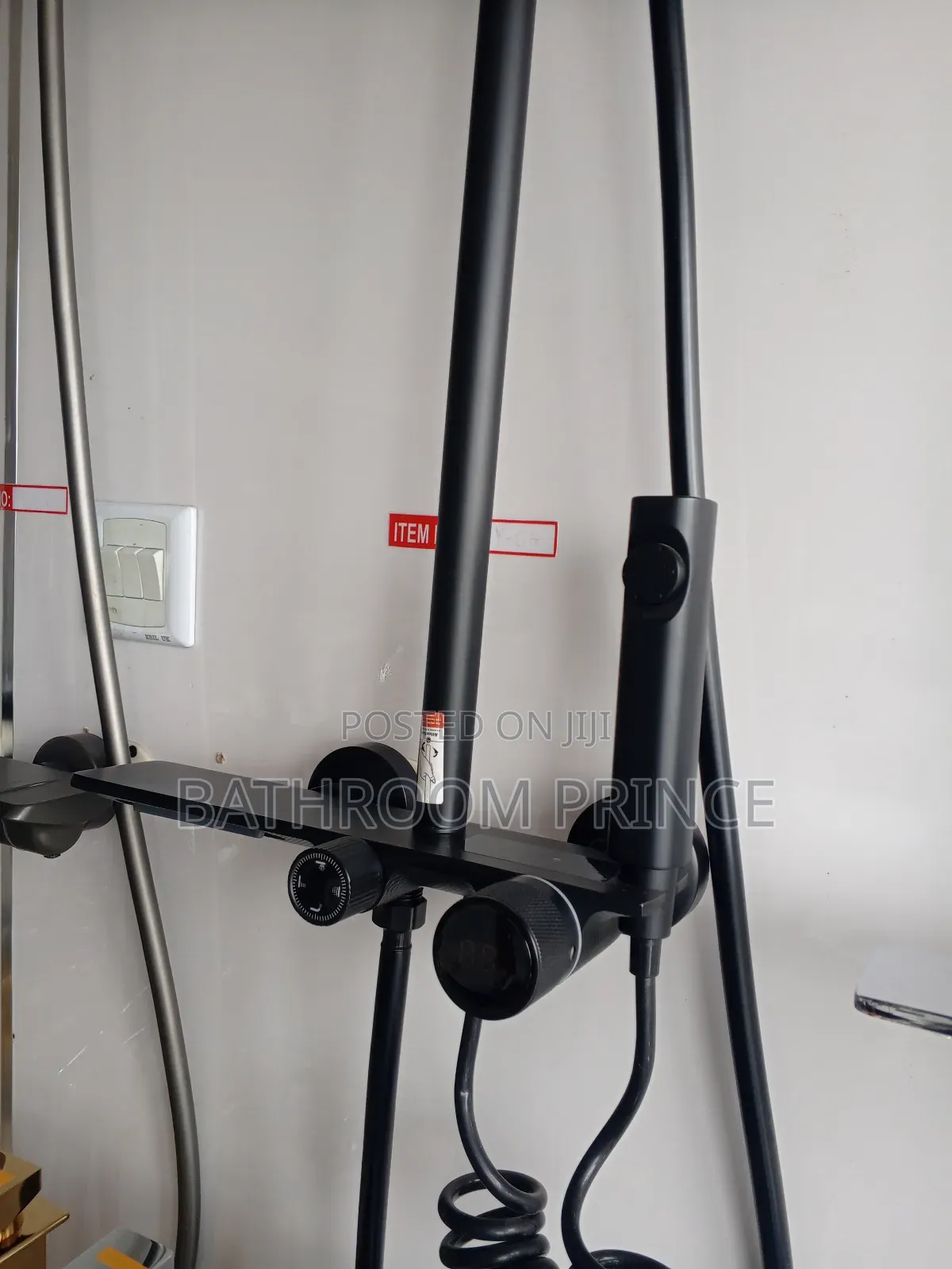 Executive Luxury Black Shower Mixer