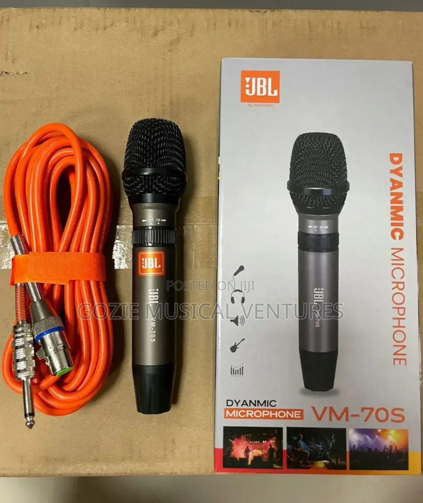 Original JBL Wired Microphone Vm _ 70s