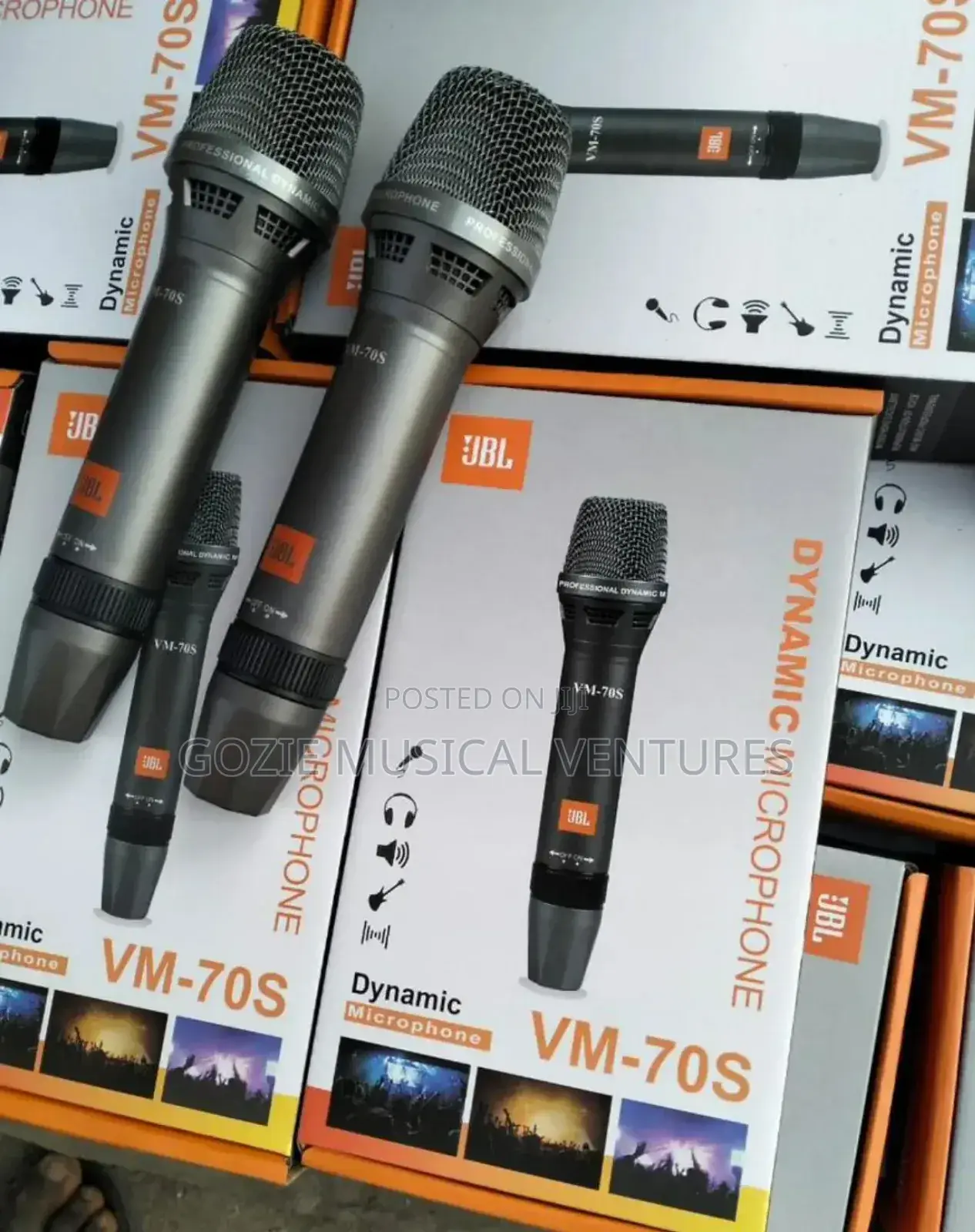 Original JBL Wired Microphone Vm _ 70s