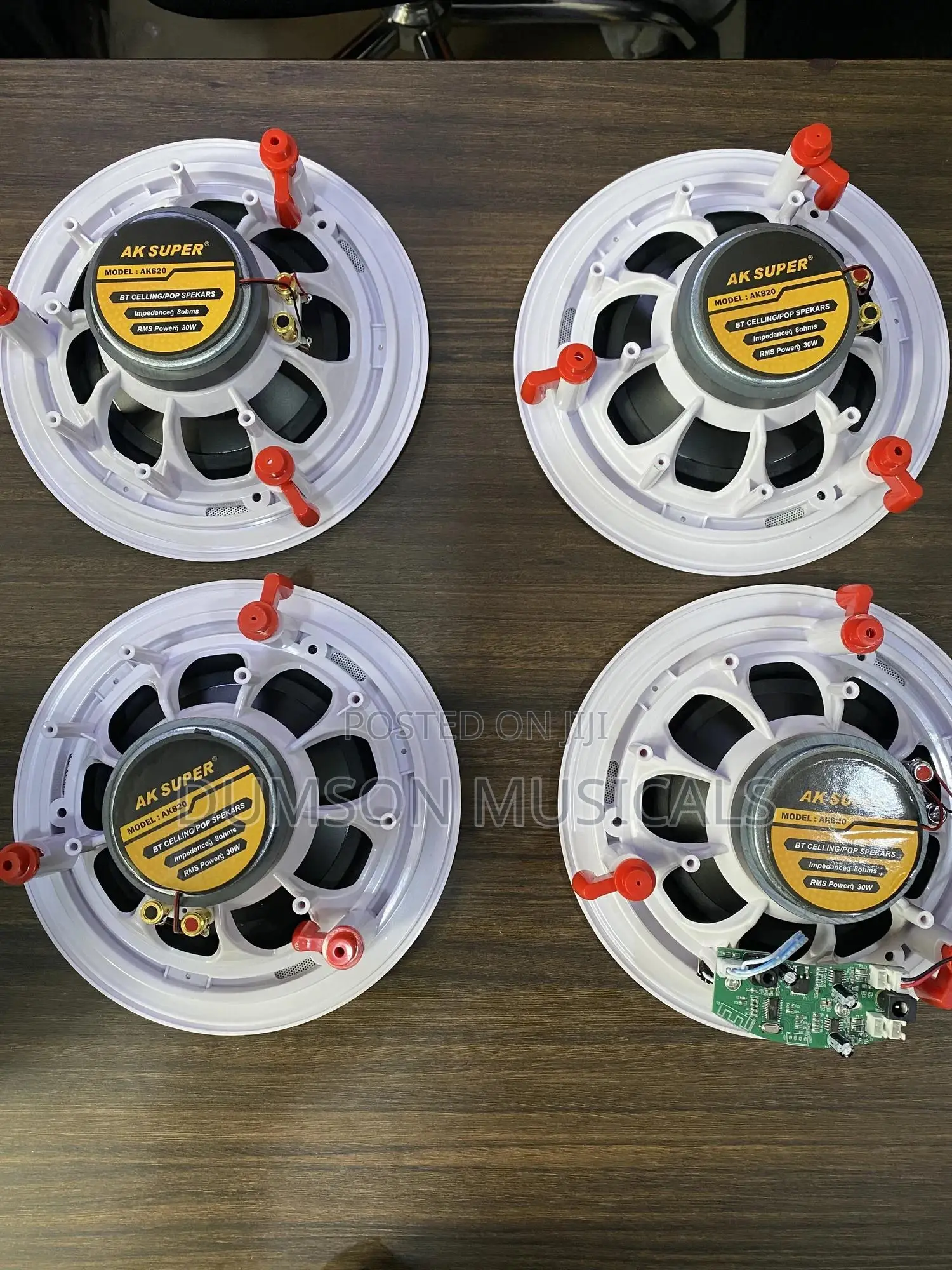 Ak Super 4in1 Bluetooth Ceiling Speakers 30watts