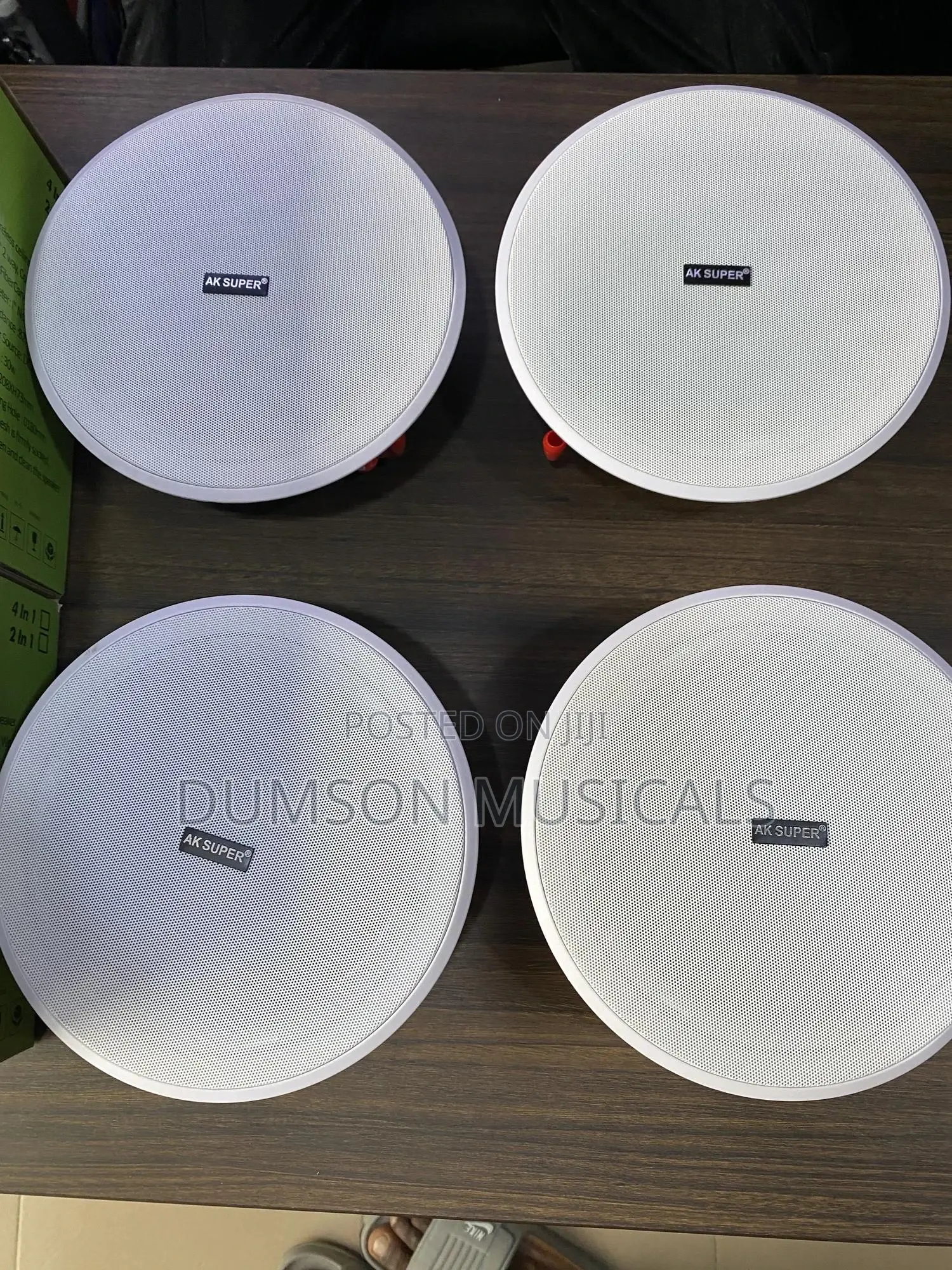 Ak Super 4in1 Bluetooth Ceiling Speakers 30watts