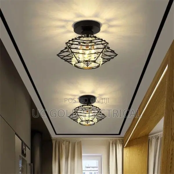 Modern Minimalist Crystal Hallway Lights, Nordic Entrance