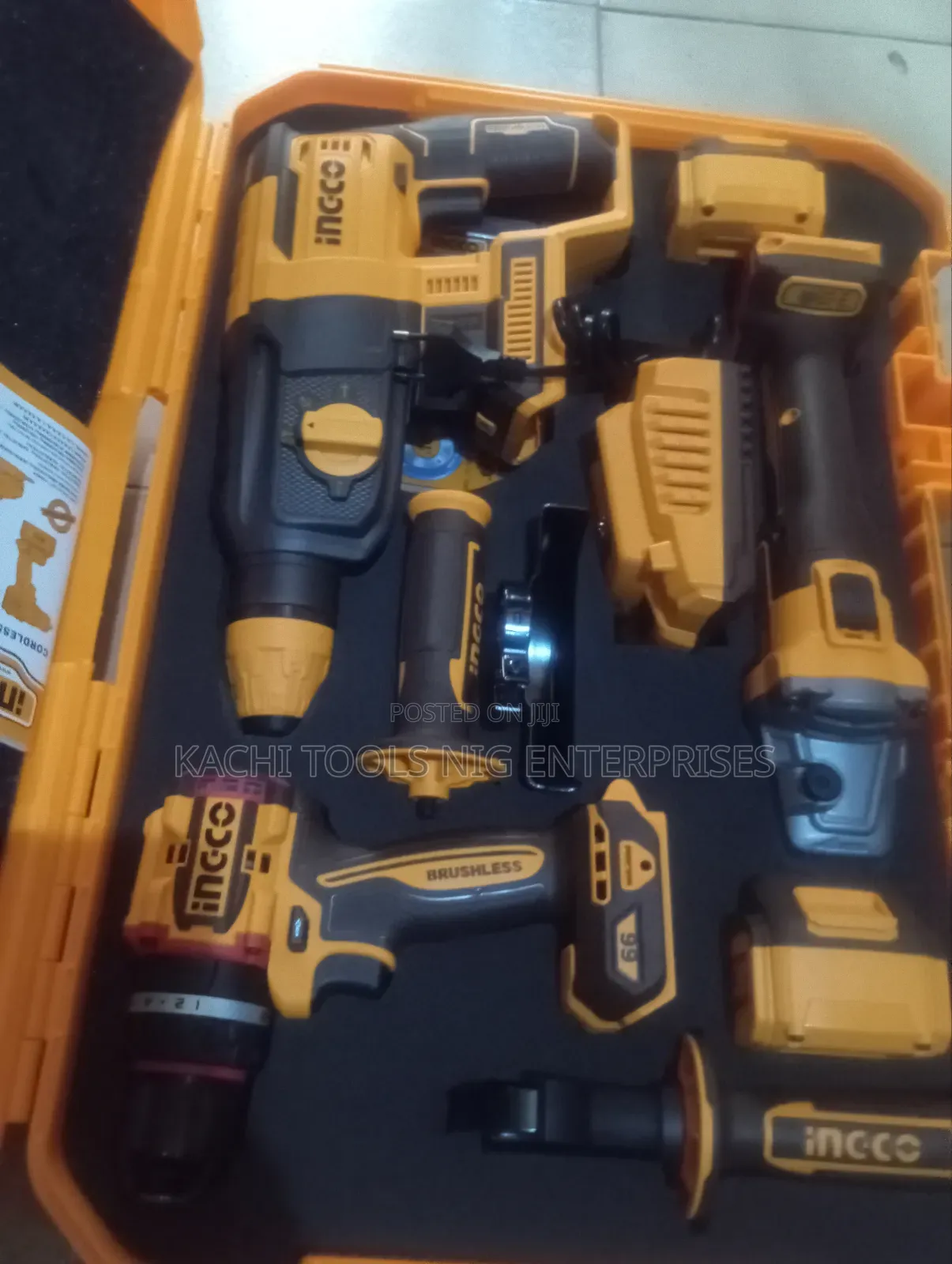 3 In 1 Ingco Cordless Machine's
