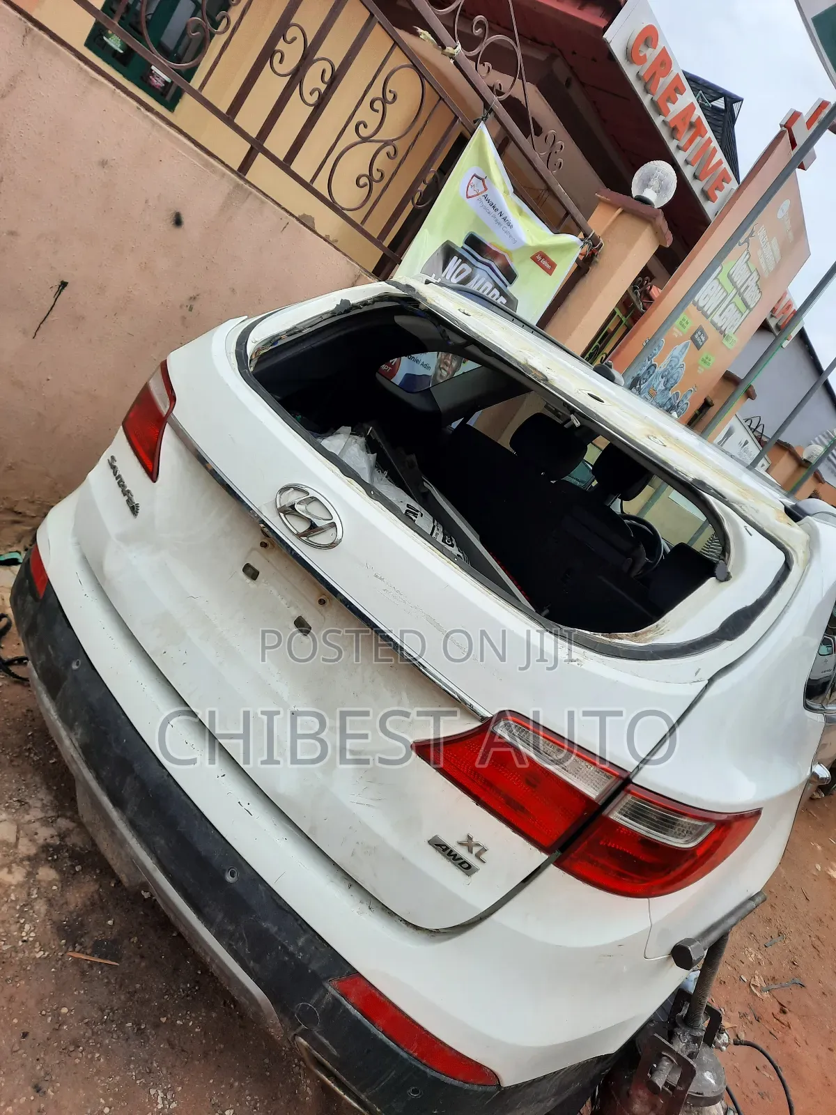 Front and Back Windshield for Hyundai Santafe 2017 Available