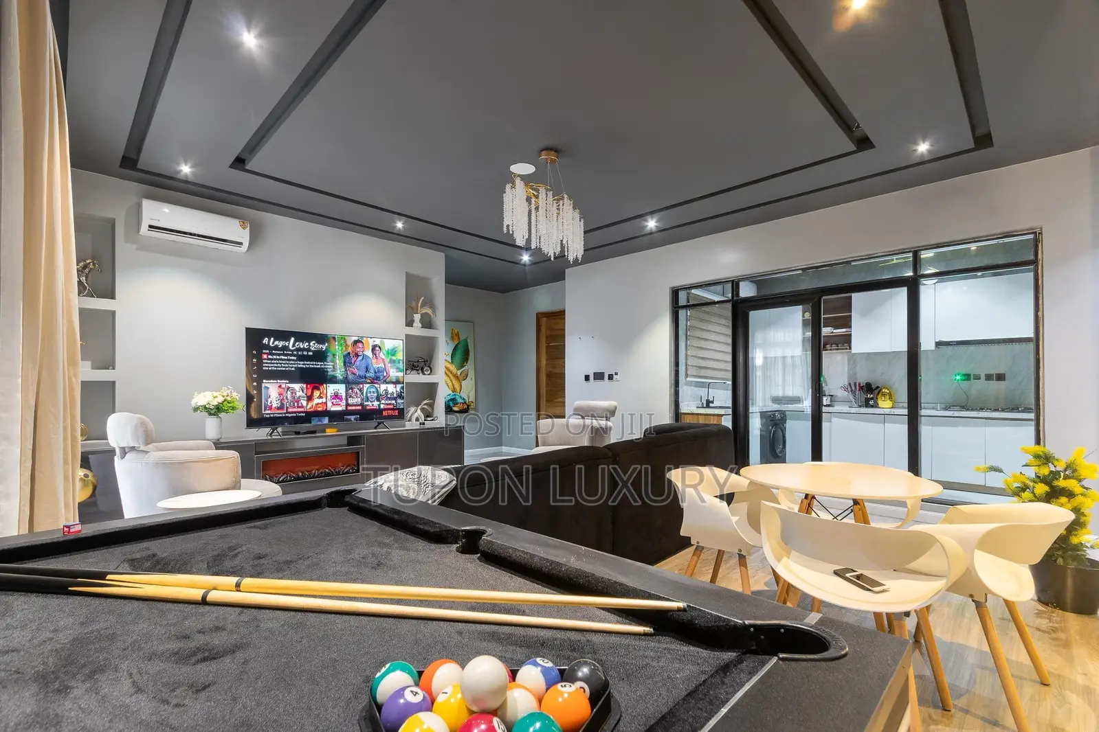 Luxury 2bedroom With Pool, Gym , Ps5 and Snooker
