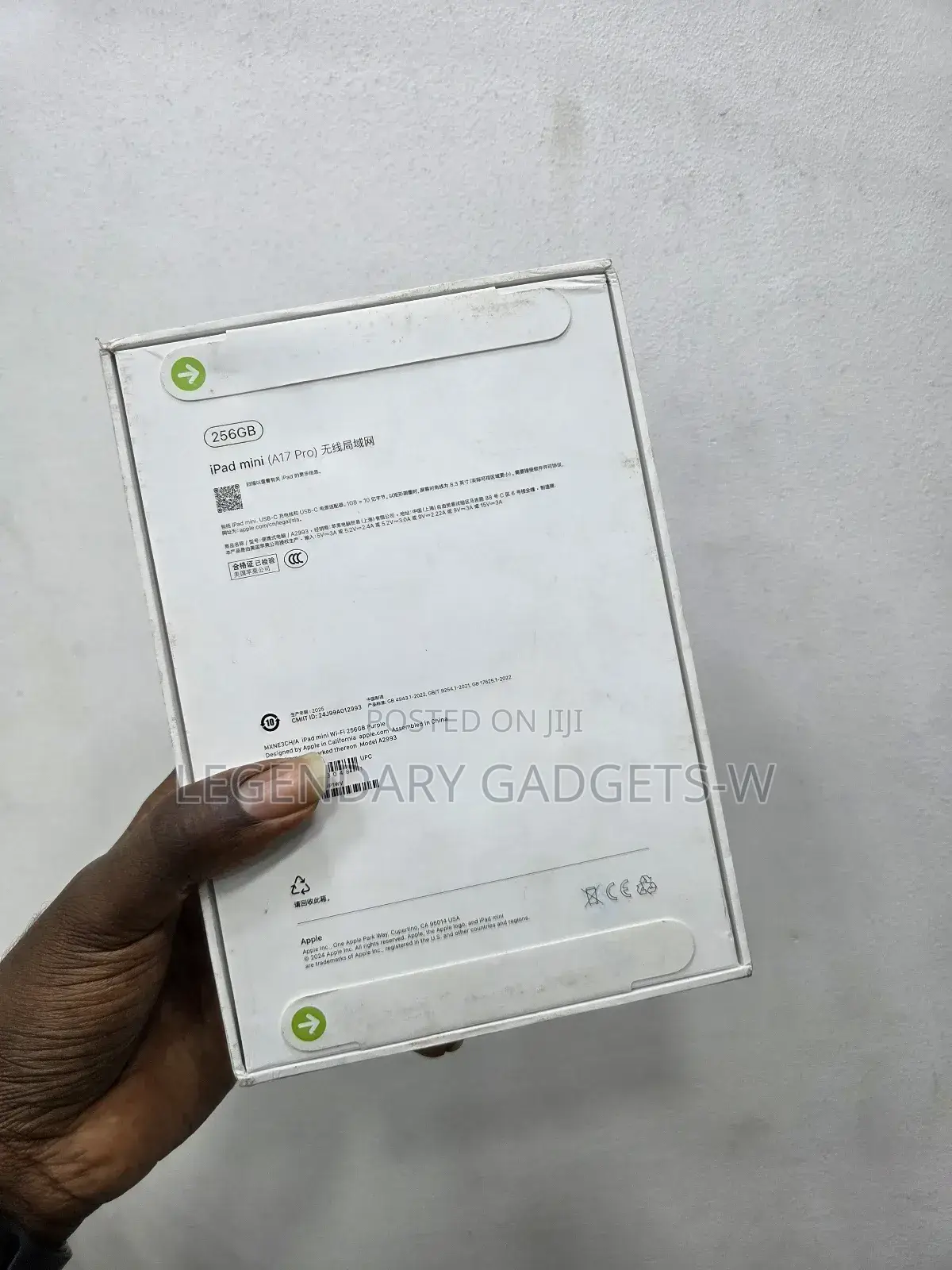 New Apple iPad mini (2024) 256 GB Pink