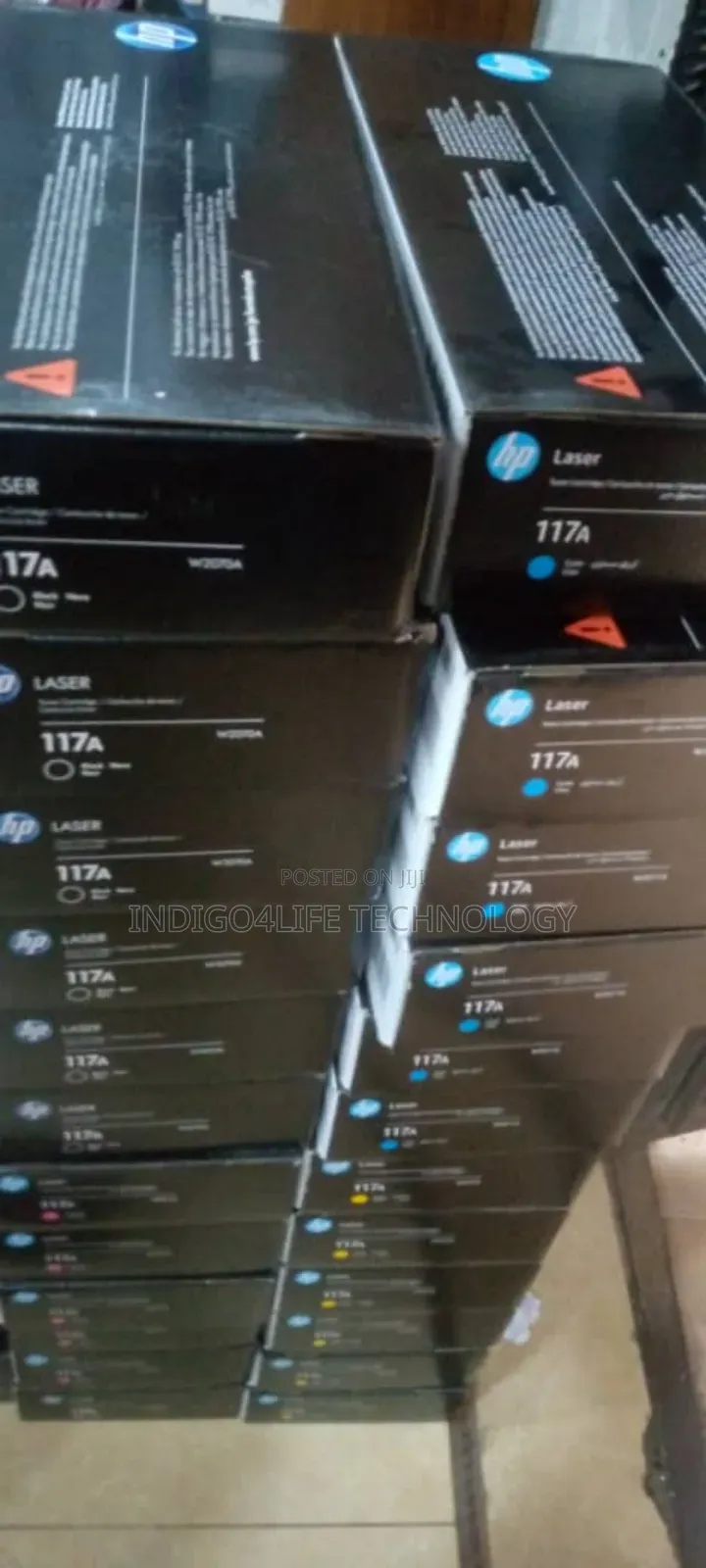 Hp 117a Laserjet Toner Black Magenta Cyan Yellow