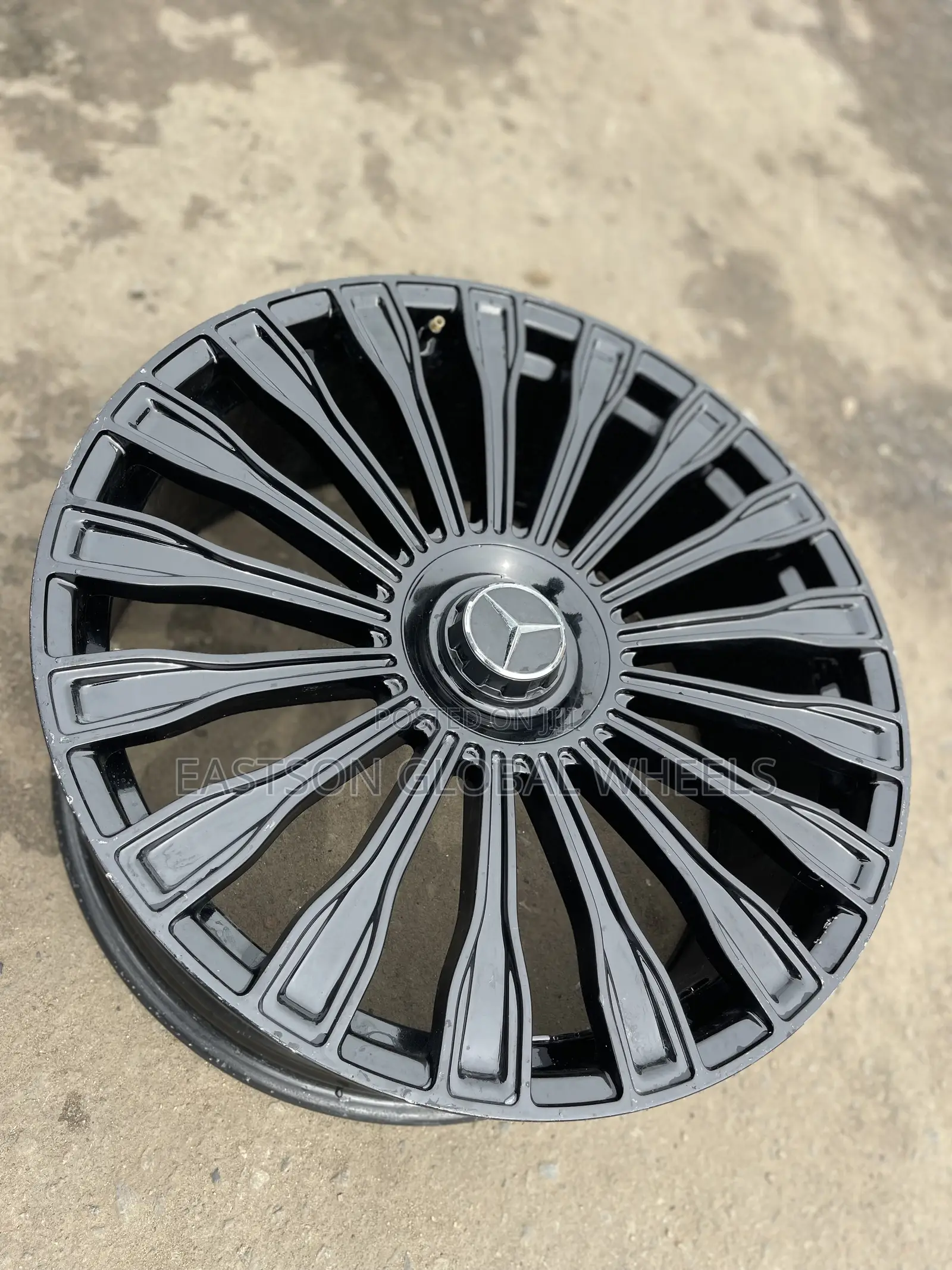 22” Inch Alloy Rim Gloss Black For M/Benz Gle43 53 Class Amg