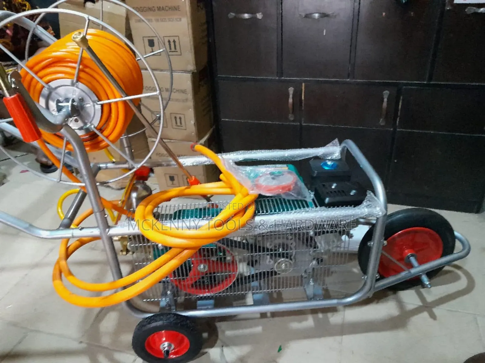 *Power Sprayer With Hose Hanger