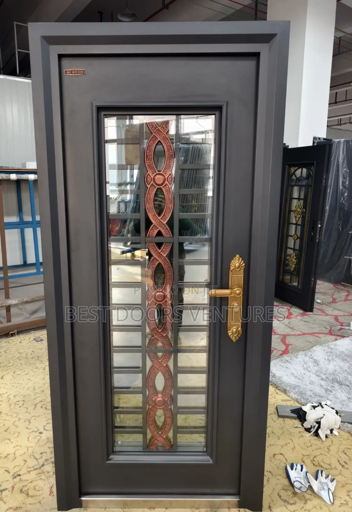 Armored French Glass Door Series 1